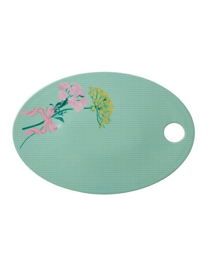 Cherish Cheese Board and Knife Set in Green