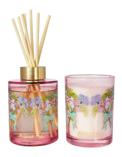 Cherish Guava and Lychee Candle 250g and Diffuser 300ml Set Gift Boxed