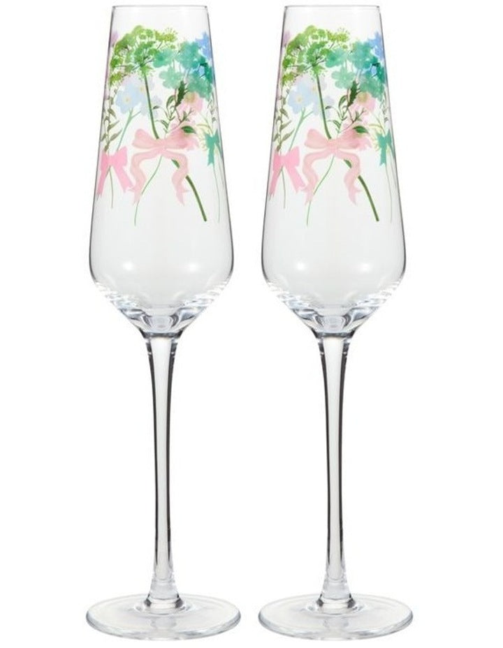 Cherish Prosecco Glass 220ml Set of 2 in Multi