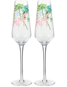 Cherish Prosecco Glass 220ml Set of 2 in Multi