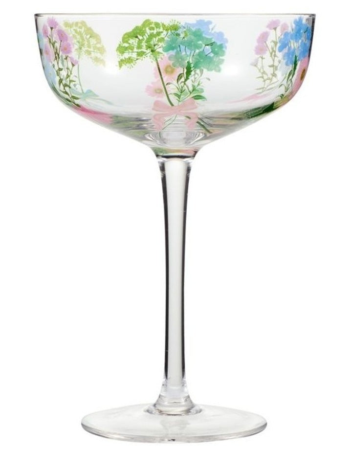 Cherish Coupe Glass 300ml Set of 2 in Multi