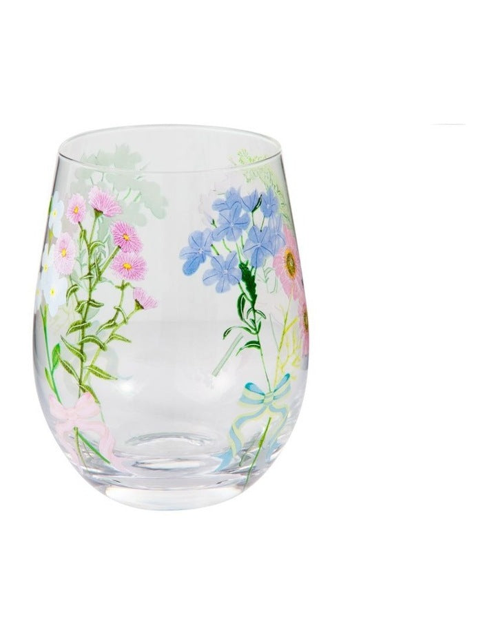 Cherish Stemless Glass 550ml Set of 2 in Multi