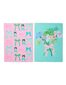 Cherish Tea Towel Set of 2 50x70cm in Multi