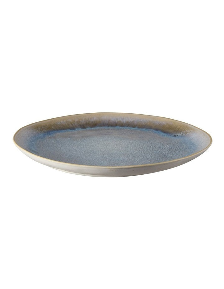 Lunara Round Platter 33cm in Blue