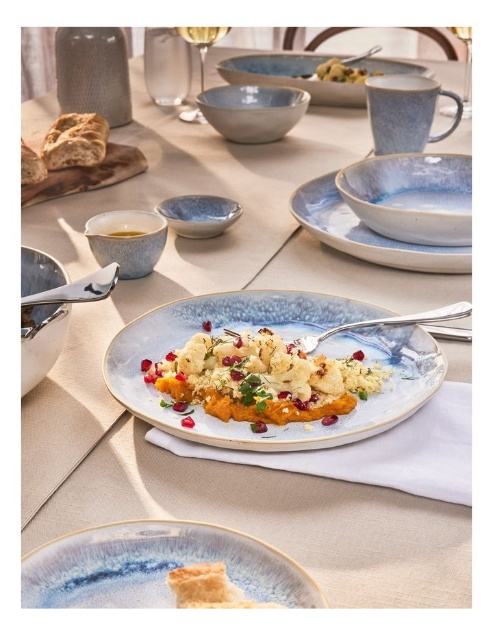 Lunara Round Platter 33cm in Blue