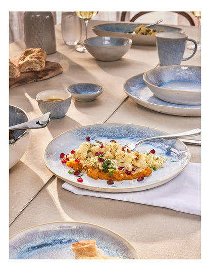 Lunara Round Platter 33cm in Blue