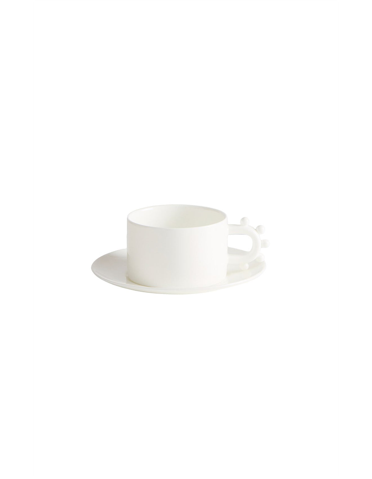 POMPONETTE TEACUP & SAUCER