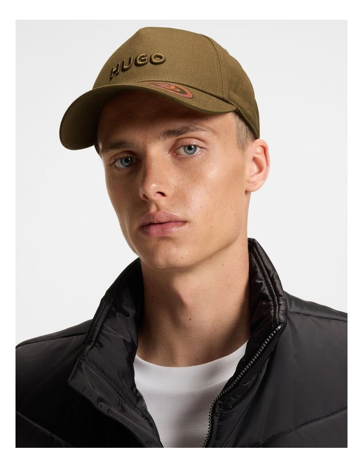Jude Cap Hat in Open Green