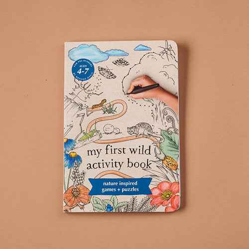 My First Wild Activity Book Nature Inspired Games and Puzzles (Paperback) Interactive Book Art and craft for kids 4yrs+