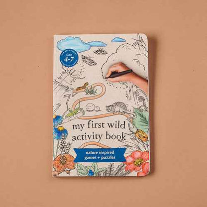 My First Wild Activity Book Nature Inspired Games and Puzzles (Paperback) Interactive Book Art and craft for kids 4yrs+