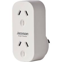 Jackson Surge Protected Double Adaptor - Vertical Style Each