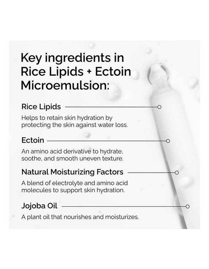 Rice Lipids + Ectoin Microemulsion