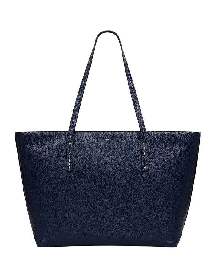 Dukes Place Icon Large Tote Bag in Naval