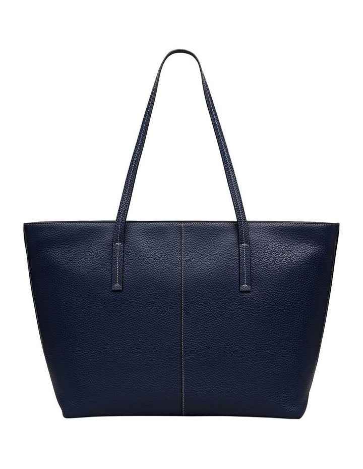 Dukes Place Icon Large Tote Bag in Naval