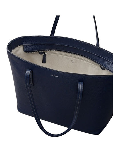 Dukes Place Icon Large Tote Bag in Naval