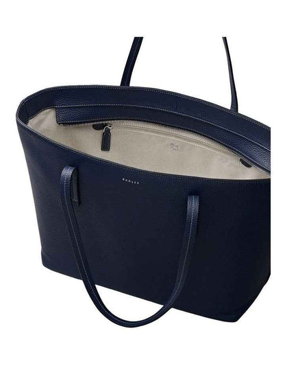 Dukes Place Icon Large Tote Bag in Naval