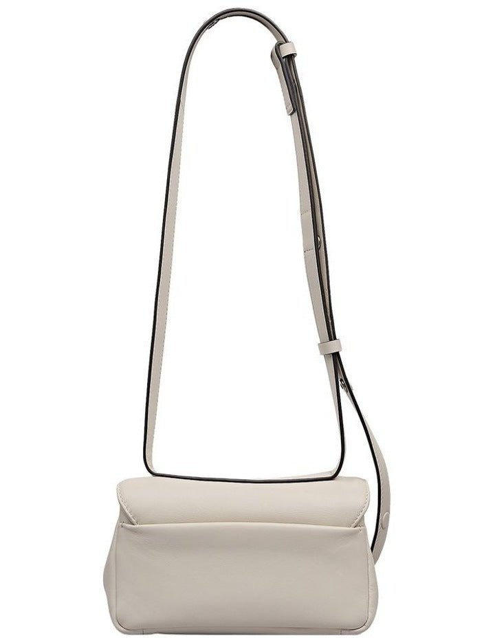 The Belsize Puffy Small Shoulder Bag in Salt