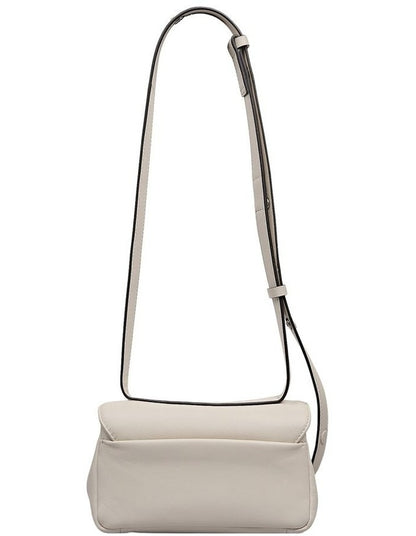 The Belsize Puffy Small Shoulder Bag in Salt