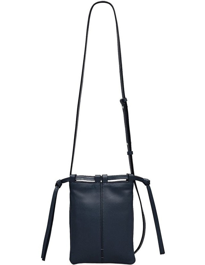 The Connaught Small Crossbody Bag in Naval