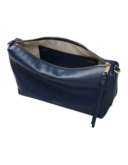 Eden Row Small Crossbody Bag in Naval