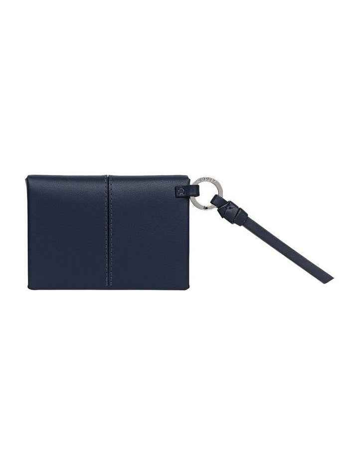 The Connaught Small Credit Card Holder in Naval