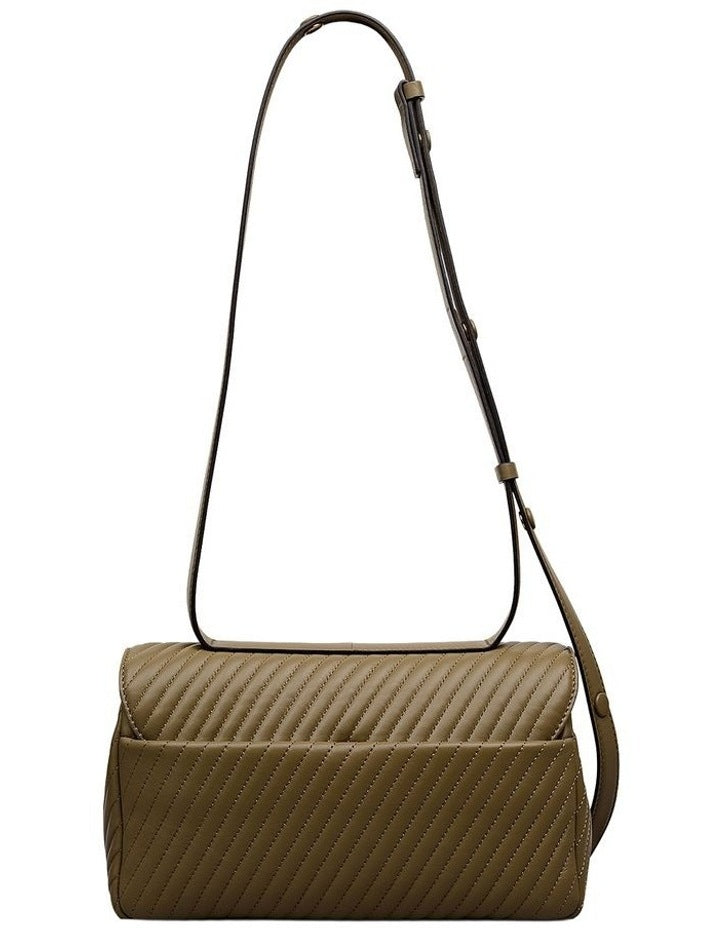 The Belsize Mini Crossbody Bag in Acorn