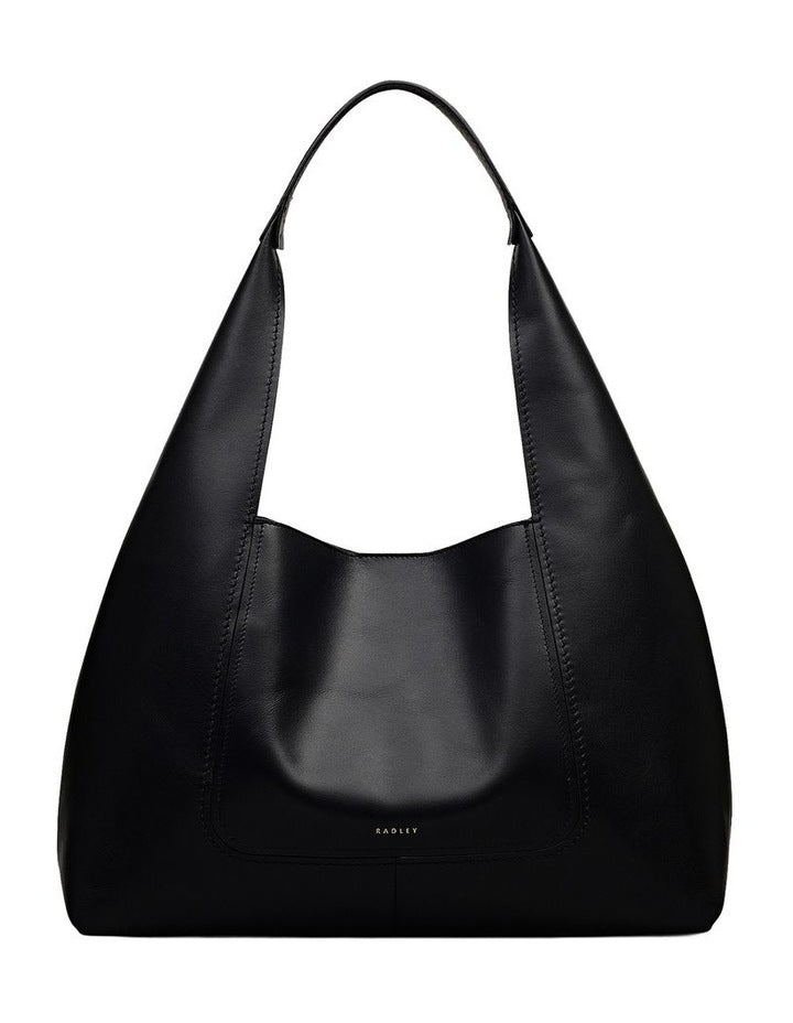 The Maudie Large Shoulder Bag in Black