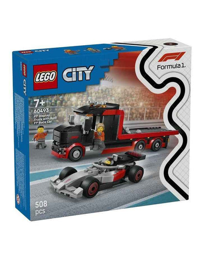 City F1 Display Truck with Audi F1 Race Car 60493
