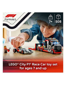 City F1 Display Truck with Audi F1 Race Car 60493