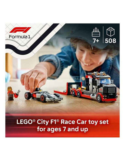 City F1 Display Truck with Audi F1 Race Car 60493