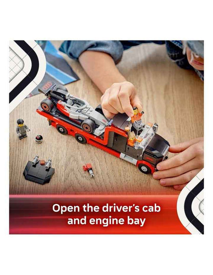 City F1 Display Truck with Audi F1 Race Car 60493