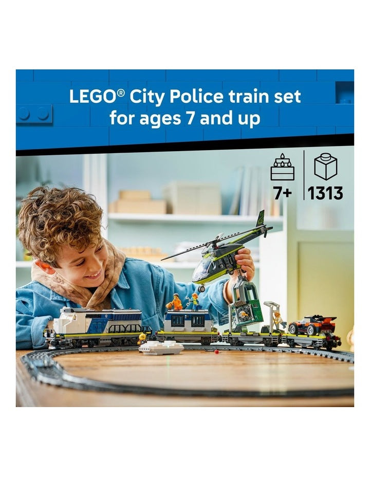 City Police Train Heist 60508