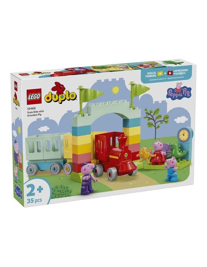 DUPLO Peppa Pig Train Ride with Grandpa Pig 10466
