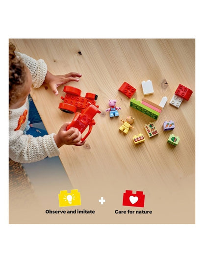 Duplo Peppa Pig Tractor And Market 10468