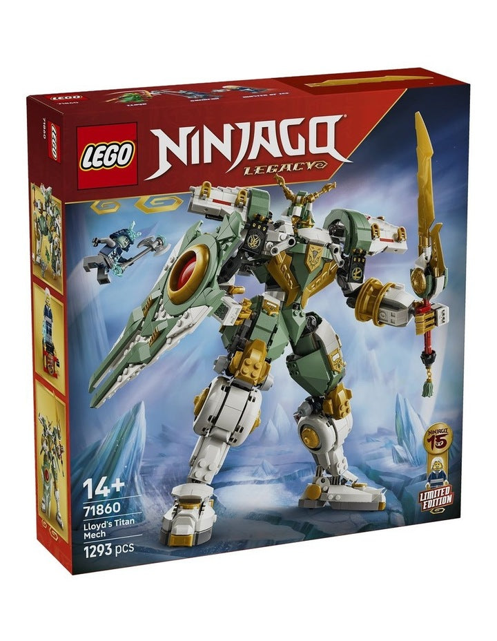 Ninjago Lloyd's Titan Mech 15th Anniversary 71860