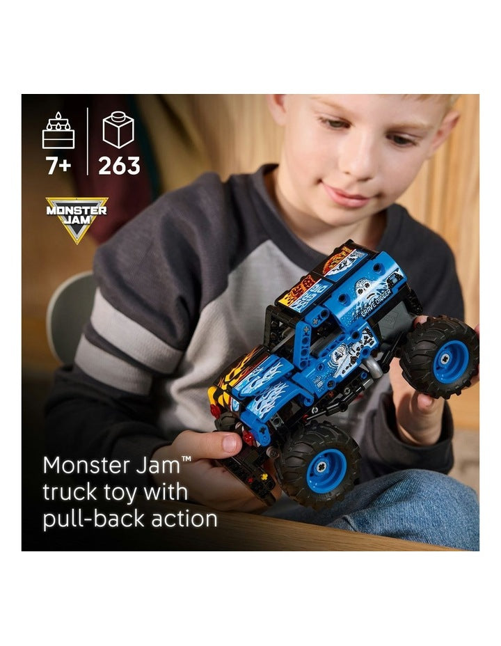 Technic Monster Jam Grave Digger Fire and Ice 42219