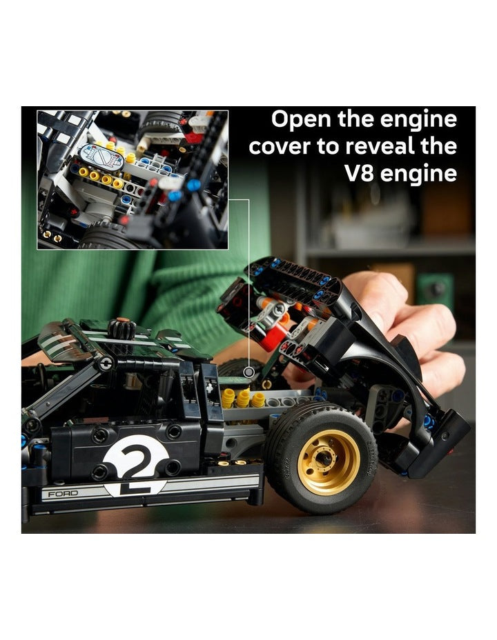 Technic 1966 Ford GT40 MKII Race Car 42223
