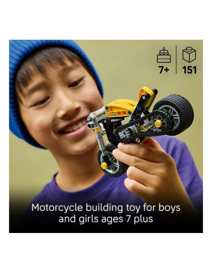 Technic Yellow Motorbike 42225