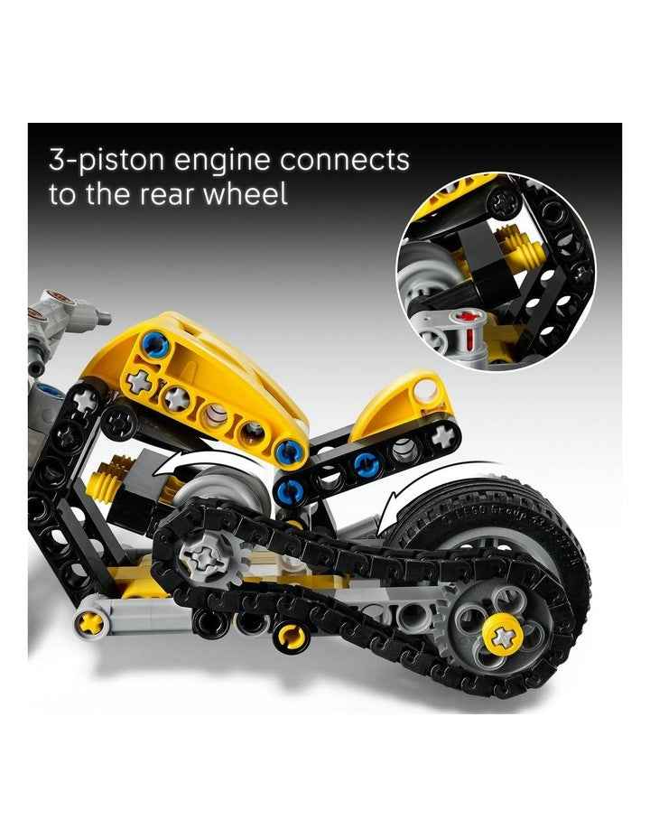 Technic Yellow Motorbike 42225
