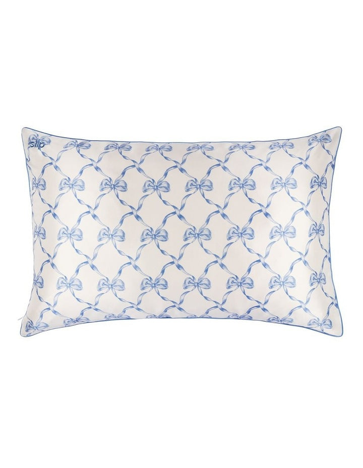Pure Silk Queen Pillowcase in Bowie