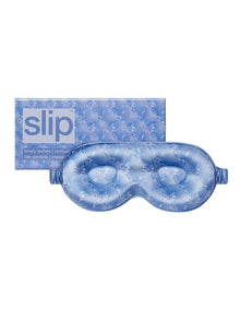 Pure Silk Contour Sleep Mask in Bluebelle