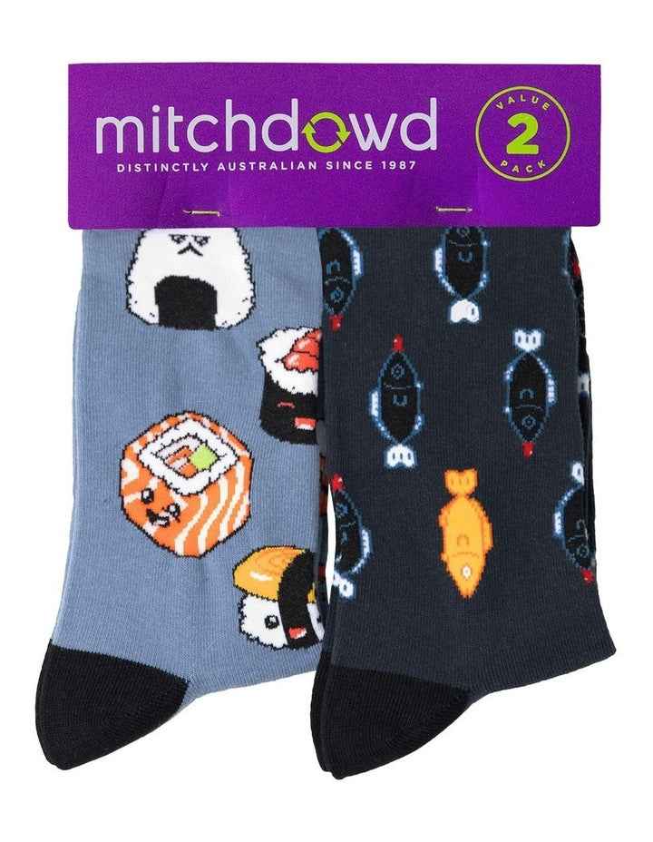 Sushi Socks 2 Pack in Multi