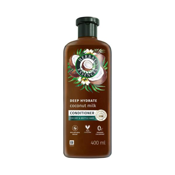 HERBAL ESSENCES CONDITIONER DEEP HYDRATE COCONUT MILK HAIRCARE 400 ML