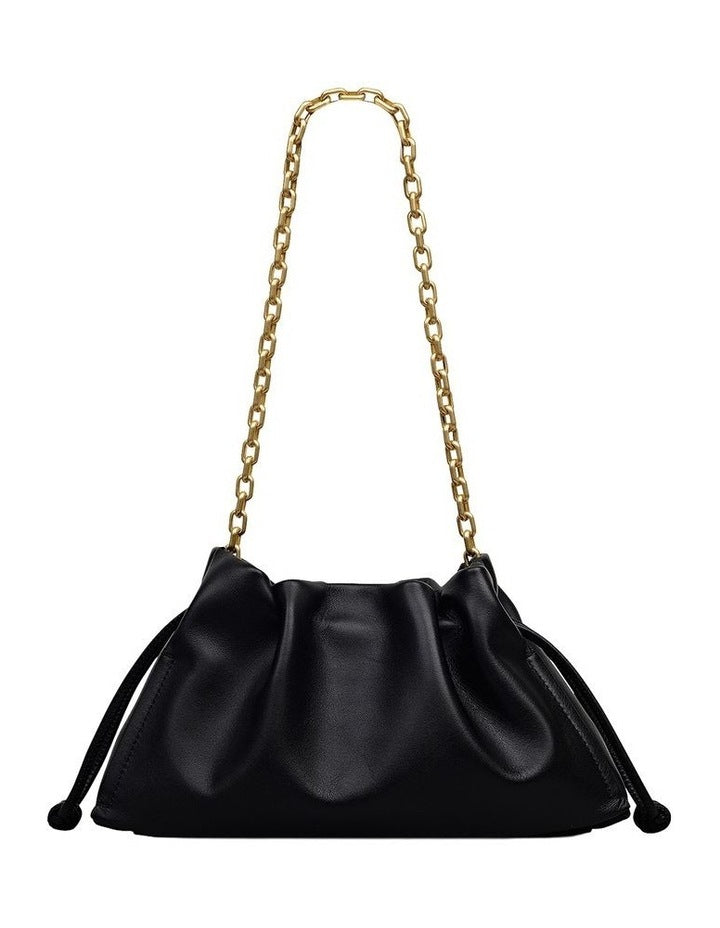 The Roxburgh Medium Shoulder Bag in Black