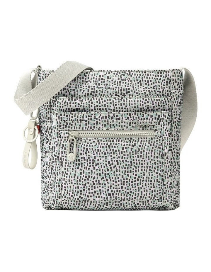 Orva Crossbody Bag in Grey Print