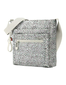 Orva Crossbody Bag in Grey Print