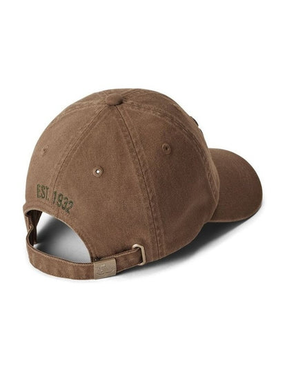 Heritage Twill Cap in Cigar