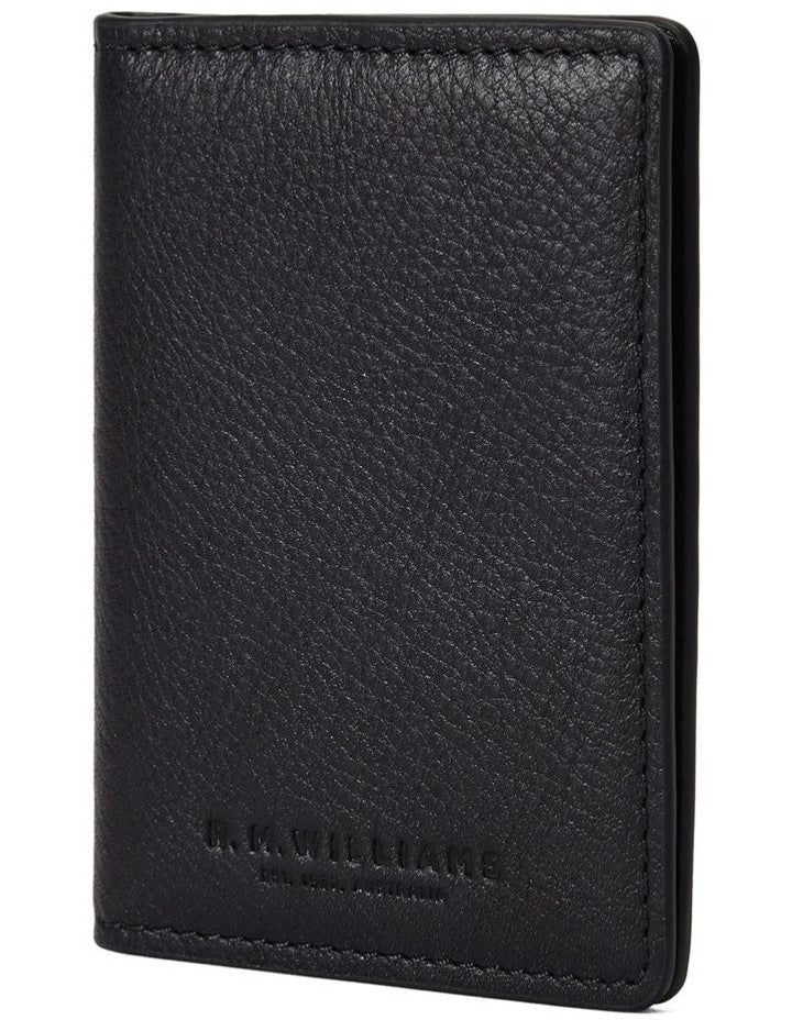 Farrier Fold Cardholder Wallet in Black