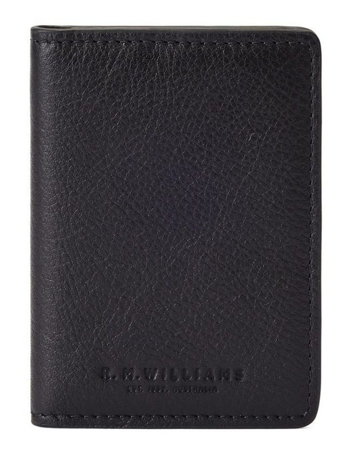 Farrier Fold Cardholder Wallet in Black