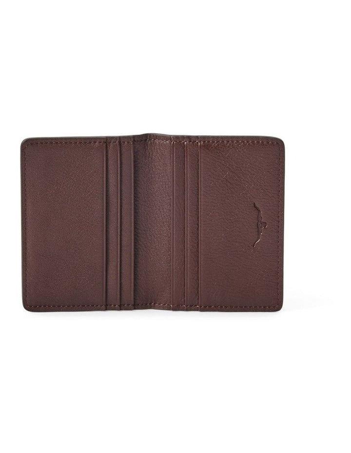 Farrier Fold Cardholder Wallet in Whiskey
